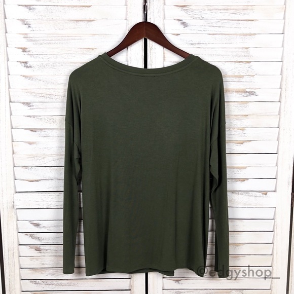 Express | Lace-Up Corset Front Tee - Picture 3 of 6